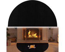 Halfronde Deurmat - Binnenmat voor Thuisgebruik – Comfort & Stijl in Eén - Schoonloopmat - Vloermat Binnen en Buiten - Zwart