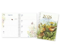 Hallmark Marjolein Bastin - Grootletter Agenda 2026 - A5 - Ringband - Weekoverzicht - Hardcover
