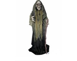 Halloween pop EVIL SPIRIT (geluid, beweging, licht) 1.60 m hoog
