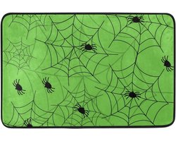 Halloween Vloerkleed - Deurmat Tapijt - Woonkamer Decoratie - Super Zacht Polyester - 60x40 cm - Veelkleurig