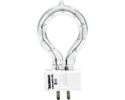 Halogeen Lamp - Ronde Booglamp - Podiumverlichting Effecten - Stekkerfitting - 800 Watt - Geel