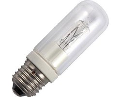 Halogeenlamp | Halolux | Grote fitting E27 | Buislamp | Helder | 32mm | 150W