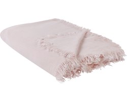 HALPOLA - Bedsprei - Pastelroze - 200 x 220 cm - Katoen