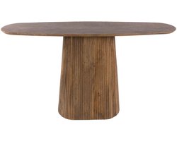 Haltafel Wave Massief Mangohout Zand - Giga Meubel