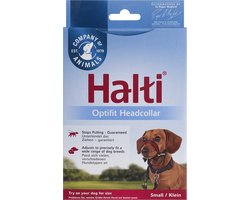Halti OptiFit Headcollar - Hond - Anti trekhalsband - Maat S - Voor West Highland Terriër, Jack Russell, Yorkshire Terriër, Border Terriër