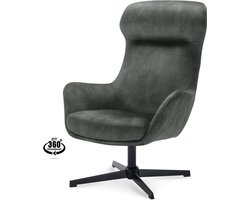Haluta Relax Fauteuil Hugo - Draaibaar - Hunter