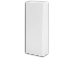 Halve Zuilen Voetstuk - Decoratieve Zuil - Ruimte Verfraaien - Licht Duurzaam Materiaal - 28 x 70 x 14 cm