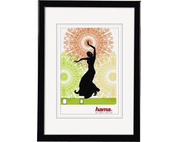 Hama Fotokader kunststof Madrid zwart 21x29,7cm DIN A4