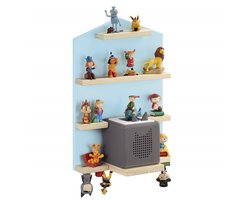 Hama houten rek wandrek hangrek voor Tonie-Box Tonies figuren oplaadstation