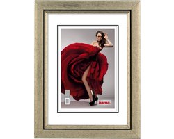 Hama Lisbon, Glas, Zilver, Enkele fotolijst, 9 x 13 cm, 130 mm, 13,5 mm