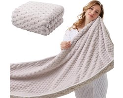 Hamamdoeken Grote Badhanddoek Coral Fleece Douchehanddoek 90 x 170 cm XXL Strandhanddoek Absorberend en Sneldrogend Geschikt voor Grote Vrouwen en Mannen