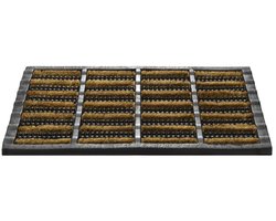 Hamat Buitenmat Mudbuster - deurmat - 60x40 cm Bruin