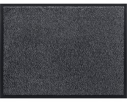 Hamat Deurmat Mars voor Binnen en Buiten - 60 x 90 - Antraciet - Schoonloopmat