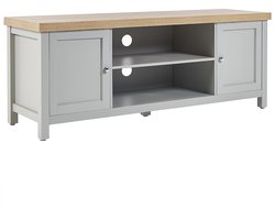 HAMP - TV-meubel - Lichtgrijs - Vezelplaat