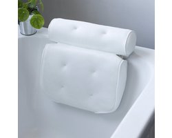 Hanamura Badkussen - Antislip - Voor in bad - 6 zuignappen - Ophangoog