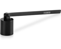 Hanamura Kaarsendover – Candle Snuffer – Zwart – RVS