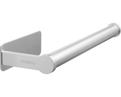 Hanamura Keukenrolhouder - Zelfklevend - Hangend - Grijs