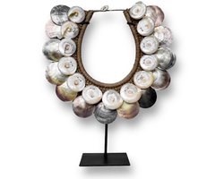 Hand gemaakt Iriserende schelpen ornament - Interior Design Ornament - Beeld - Moederdag - Cadeau voor haar