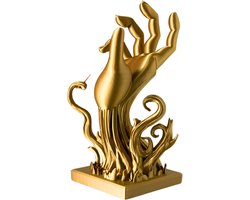 Hand of Chaos Sleutelhouder – Gouden Hand – Sleutelrekje – Sleutel Organizer – Design Decoratie – Fantasy Beeld – Woonaccessoire