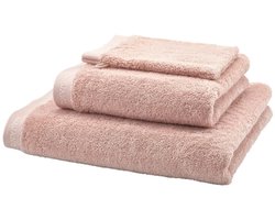 Handdoek Aquanova Sava Pink (Set van 3)