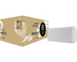 Handdoek BlackSatino PT30 Original v-vouw 2-laags 250x230mm 15x214 v..