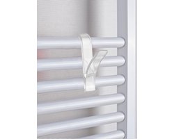Handdoek Kleding Haak voor Radiator 4 Stuks | Hanger voor Badhanddoek | Transparant