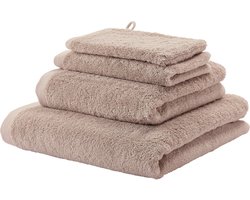 Handdoek LONDON - Nougat-136 - 55x100 cm per stuk