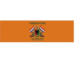 Handdoek Nijmegen Vierdaagse - Sporthanddoek Nederland Holland Oranje NEC - 30x100cm