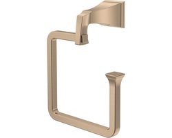 Handdoek Ring - Badkamer Accessoire - Badkamer Completeren - Gesloten Ring Ontwerp - 816 Gram - Champagne Brons