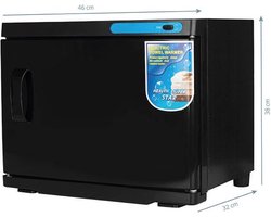 Handdoek verwarmer met antibacteriële UV-sterilisator — 23 l