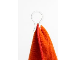 Handdoekclips – Set van 5 – Wit – Voor Handdoeken & Theedoeken – Keuken & Badkamer