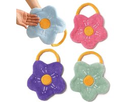 Handdoeken - 4 Stuks - Decoratieve Handdoeken - Toilet Handdoek - Gastenhanddoek - Wc Handdoek - Handdoek - Droger Handdoeken - Leuke Handdoeken - Voor De Badkamer - Droog Uw Handen Onmiddellijk - In 4 Kleuren