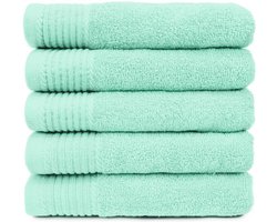 Handdoeken - 50x100cm - 5 stuks - Mint Groen
