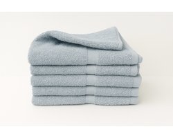 Handdoeken licht blauw - 50x100cm set van 10 - 100% Katoen 400g/m2