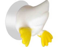 Handdoekhanger voor Kinderen - Zuighaak - Kinder Ophanghaak - Badkameraccessoires - Wit