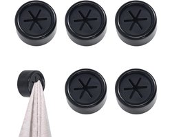 Handdoekhouder 5 stuks voor camping en keuken - Zonder boren - Must-have gadgets