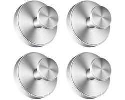 Handdoekhouders met zuignap - 4 stuks - Extra sterke en waterdichte haken voor badkamer en keuken