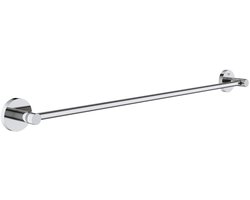 Handdoekrail 600 mm - Chroom - Schroeven of lijmen