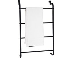 Handdoekrek Metaal Zwart