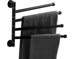 Handdoekrek Zwart