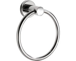 Handdoekring - Moderne stijl - RVS 304 Chroom - Badkameraccessoires - Handdoekring
