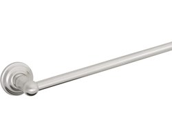 Handdoekstang - Badkamer Accessoire - Handdoeken Ophangen - Duurzame Metaalconstructie - 76cm Lengte - Satijn Nikkel