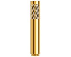 Handdouche - waterbesparende douchekop - van roestvrij staal 304 met 48 anti-kalksproeiers - eenvoudige straalinstelling - compatibel met boilers (goud)