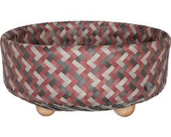 Handed By Down to Earth - Opbergmand - donkerrood - L