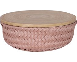 Handed By Wonder S - Opbergmand rond met deksel - koperroze