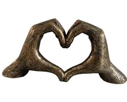 Handen Love Gesture Sculptuur 26 cm - Levensechte Expressie van Waardering en Liefde