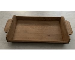 Handgemaakt Massief Licht Eiken Dienblad - R Gijsbers Design