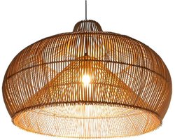 Handgemaakte Exclusieve Design hanglamp Roof Naturel Rotan lamp woonkamer Slaapkamer Ø 70 cm