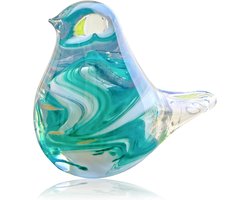 Handgemaakte Glazen Vogel Beeldjes, Moderne Creatieve Sculptuur voor Thuisdecoratie en Tafelversiering