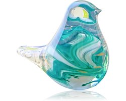 Handgemaakte Glazen Vogel Beeldjes, Moderne Decoratie voor Thuis, Unieke Sculpturen voor Tafel en Interieur